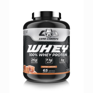 Core Champs Whey 100% Whey Protein 5 Lbs - Toffee Caramel