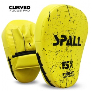 Spall Focus Pads Hook Jab Mitts Boxing Pads Hand Target Gloves Training For MMA Kick Boxing Pads Muay Thai Training Martial Arts Punch Mitts For Kids Men And Women