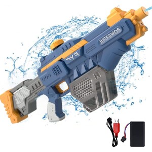 Electric Water Gun,Auto Suction Water Guns for Adults&Kids,Battery Powered Squirt Gun,Automatic Water Blaster