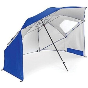 Camping Sun Shelters,8 Foot Sun and Rain Canopy Umbrella,UPF 50+ Umbrella Shelter for Sun and Rain Protection, Suitable for camping