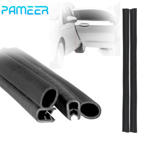 Car Door Edge Guard Protectors P Shape Rubber Edge Trim Rubber Clip Buffer to Avoid Collision with Other Vehicle Bodies