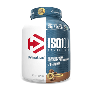 Dymatize Iso 100 Hydrolyzed Protein Powder 5Lbs - Gourmet Chocolate