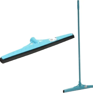 Cleano Wiper Standard Professional Floor Scrubber Squeegee 50cm Rubber Blade - 120 cm Long Steel Pole -Best