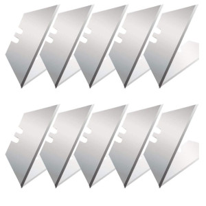 10 Pcs Utility Knife Blades High Carbon Steel Premium Tempered