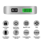 Luggage Weight scale 50kg Capacity with Pad Lock for Weighing Suitcase Travel Bag and Household Items Battery Included