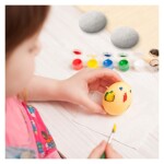Rock Painting Kits for Kids Arts and Crafts Kits Art Set Crafts for Kids Acrylic Paint for 6 Rocks Arts & Crafts Kits for Kids