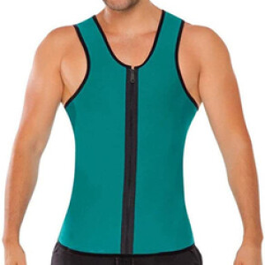 Waist Trainer Vest Vests for Men, Green, S