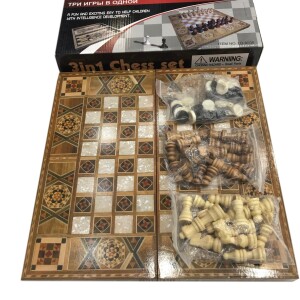 3in 1 Chess Set LD-9035