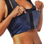 Zenicham Waist Trainer Sauna Suit Sweat Vest for Women, S/M, Black