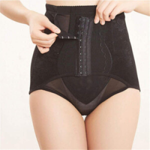 High Waist Training Device Bodysuit Slimming Panties Body Waist Waist Control Bodysuit for Women, One Size, Black
