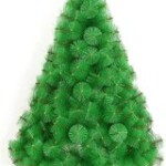 Christmas Tree, 5 feet/150cm Artificial Green Christmas Tree 160 tips with Iron stand