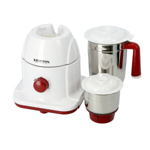 Krypton 2-in-1 Mixer Grinder- KNB5311| 550W Powerful Motor with Stainless Steel Jars and Blade