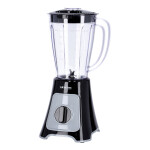 Krypton 2-in-1 Blender- KNB6125| 400W Powerful Copper Motor and Sharp Blade| Transparent Plastic Jars with Stainless Steel Blades