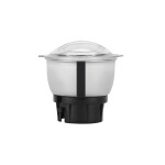 Krypton 3-IN-1 Mixer Grinder- KNB6188N| 750W Powerful Copper Motor with Stainless Steel Jars and Blades and Unbreakable Dome Lids