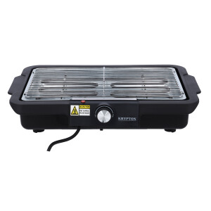 Electric BBQ Grill, Smokeless BBQ Grill, KNBG6386 | Indoor BBQ and Griddle Hot Plate with Built-In Drip Tray | Suitable for Outdoor and Indoor Barbecue
