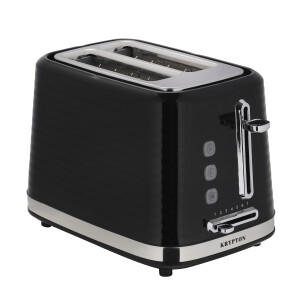 Bread Toaster, Auto Pop-Up 2 Slice Toaster, KNBT6378 | Removable Crumb Tray | One Touch Cancel Button | Central Lift | Cancel, Reheat & Defrost
