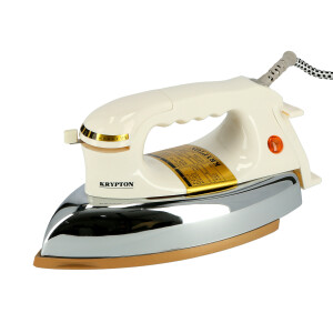 Automatic Dry Iron, 60 Microns Teflon Coating Iron, KNDI5216 | Variable Temperature Control | Pilot Light Indicator | Non-Stick Soleplate | Overheat Protection