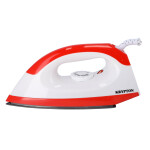 Krypton 1200W Dry Iron for Perfectly Crisp Ironed Clothes | Non-Stick Soleplate & Adjustable Thermostat Control | Indicator Light 