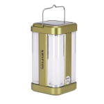Krypton Rechargeable LED Lantern with Solar Panel- KNE5084| Energy Efficient Design with USB Mobile Charging and Solar Input