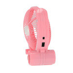 Krypton KNF6030  Rechargeable Fan with LED Personal Fan, Quiet Operation, Desk Fan, Mini Fan, Table Fan | Portable Cooling| 20 High Power LED