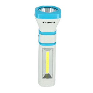 Krypton Rechargeable LED Flashlight with Lantern - KNFL5087 - High Power Flashlight Super Bright Torch Light