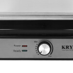4 Slice Grill Maker, 2000W Power, KNGM6359 - 180 Open Design, Temperature Control, Overheat Protection, Cool Touch Safe Handle, Floating Hinge System