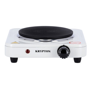 Krypton KNHP5305 1000W Single Burner Hot Plate for Flexible Precise Table Top Cooking - Cast Iron Heating Plate