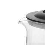 Krypton 1500W Electric Glass Kettle - Boil Dry Protection | Auto Shut Off | Fast Boil & Easy to Clean | Ideal 
