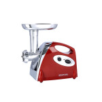 Meat Grinder - Electric Meat Mincer with Reverse Function | 2000W | 3 Metal Cutting Plates | Accessories, Metal Gears, Stainless Steel Blade
