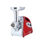 Meat Grinder - Electric Meat Mincer with Reverse Function | 2000W | 3 Metal Cutting Plates | Accessories, Metal Gears, Stainless Steel Blade
