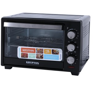 1280W Electric Oven, 6 Power Levels and 60 Minute Timer, 19 Liter Capacity, Auto Shut-off Function