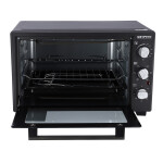 Krypton Electric oven | with Rotisserie | 2000 W | KNO6246 | with Crumb Tray| Perfect for Grilling, Toasting and Roasting| Black, 2 Years Warranty
