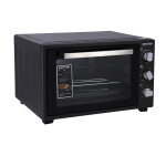 Krypton Electric oven | with Rotisserie | 2000 W | KNO6246 | with Crumb Tray| Perfect for Grilling, Toasting and Roasting| Black, 2 Years Warranty
