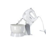 Stand Mixer, 250W Mixer with Rotating Bowl, KNSM6242 | 5 Speed Setting | Beaters & Dough Hooks for Easy Egg, Whipping,