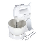 Stand Mixer, 250W Mixer with Rotating Bowl, KNSM6242 | 5 Speed Setting | Beaters & Dough Hooks for Easy Egg, Whipping,
