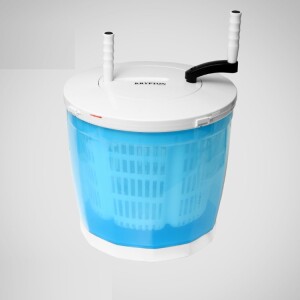 Manual Washing Machine - Mini Washing Machine and Spin Dryer - Portable Hand Cranked Non-Electric Top Washer/Dryer for Camping, Caravans