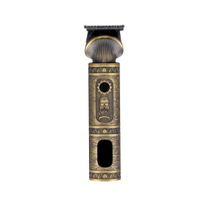 Krypton 10-IN-1 Grooming Set- KNTR5292| With 5 Interchangeable Heads and Comb Attachments Metallic gold, 2 Years Warranty