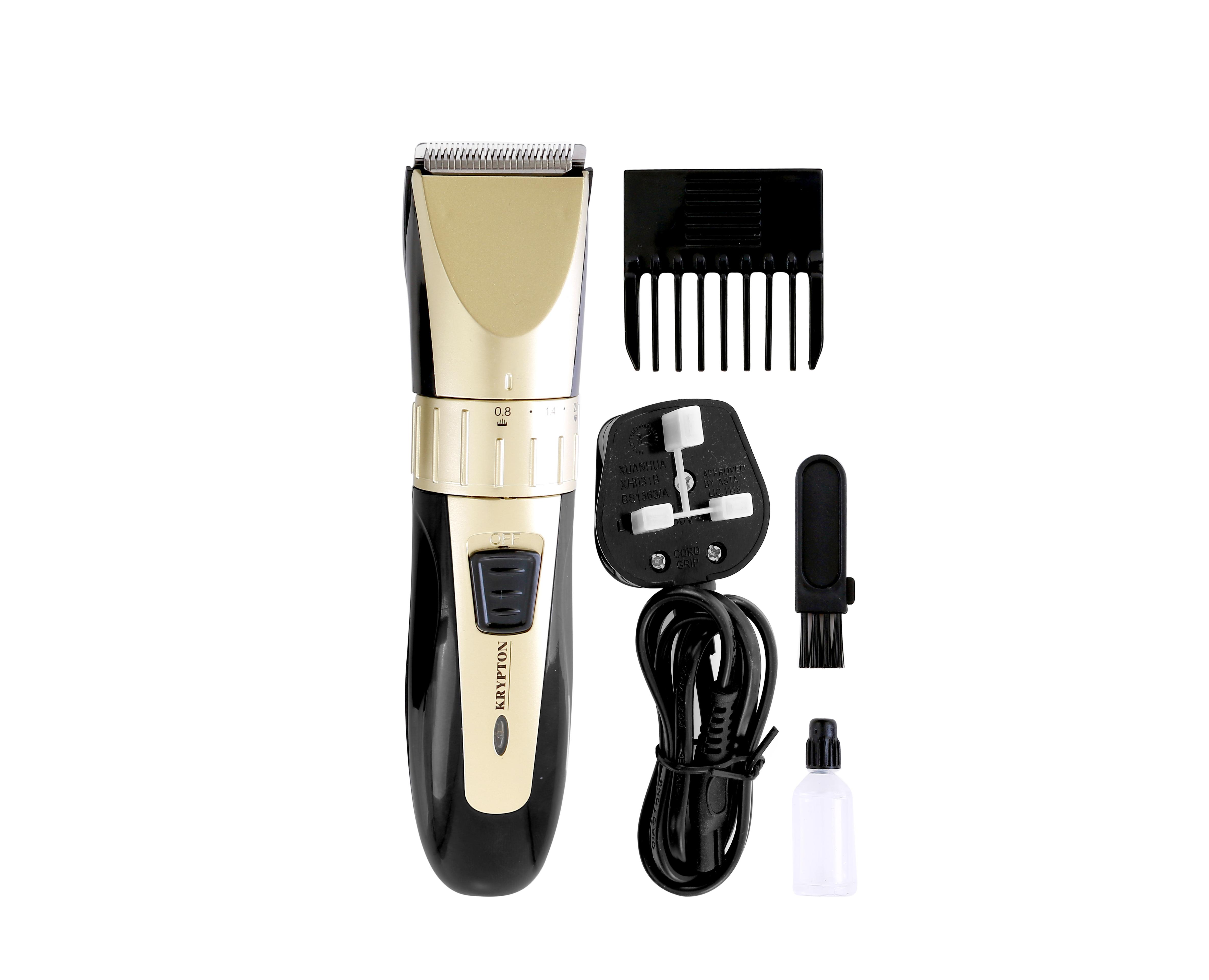 Rechargeable Hair Trimmer - Precise Beard Styler with Fine Steel Head | Indicator Lights, Cordless Trimmer, 45 Minutes Working in Single Charge