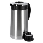 1.6L Stainless Steel Vacuum Flask - Insulated Flask Bottle - Thermos Flask with Double Wall Design - Hot & Cool, Portable & Leak Proof