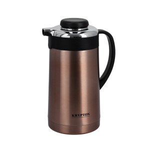 Stainless Steel Vacuum Flask Double Walled Carafe, KNVF6331 | 1.6L Jug | 24 Hours Heat & Cold Retention Thermal Insulated Air Pot