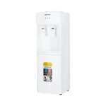 Krypton Water Dispenser- KNWD6422| Hot and Cold Function, Compressor Cooling, Fast Cooling And 2 Taps White, 2 Year Warranty