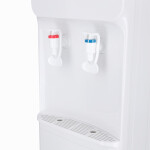 Krypton Water Dispenser- KNWD6422| Hot and Cold Function, Compressor Cooling, Fast Cooling And 2 Taps White, 2 Year Warranty
