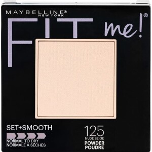 Maybelline New York Fit Me Set + Smooth Powder Makeup, Nude Beige
