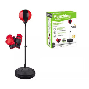 Adjustable Indoor Sport Boxing Punching Ball Set Toy With Gloves | MF-0727