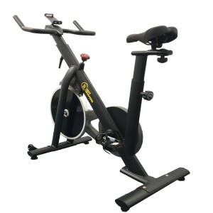 Indoor Exercise Spinning Bike Cycling Spine Bike Cardio Workout - Black Color
