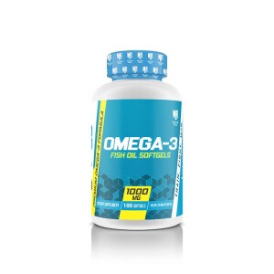 Muscle Rulz Omega-3 Fish Oil 100 Softgels - 100 Softgels