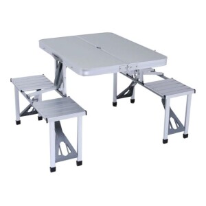 Folding Picnic Table Grey 29 x 27 x 40cm