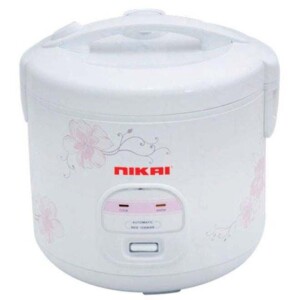 Plastic Rice Cooker 1.8 L 650 W NR674N3 White/Pink/Black