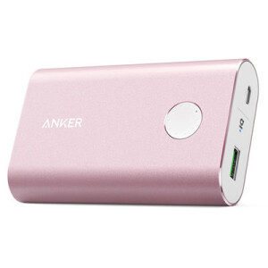 10050 mAh PowerCore+ Power Bank With Quick Charge 3.0 Pink