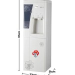Water Dispenser Hot And Cold With 16L Cabinet NWD1208 Beige